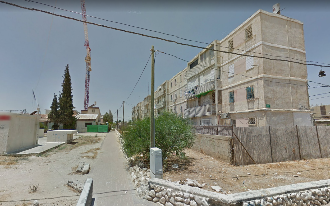 לרוב, כל מה שהסטודנט יראה מבאר שבע זה את השכונה. בצילום: שכונה ג' (צילום: גוגל מפות)